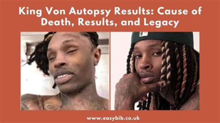 Unraveling The Mystery: King Von Autopsy Explained